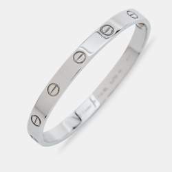 Cartier Love 18k White Gold Bracelet 16