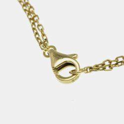 Pre Owned Cartier 18K Yellow gold 2 Diamond LOVE Necklace