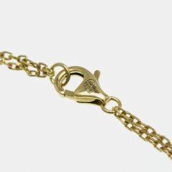 Pre Owned Cartier 18K Yellow gold 2 Diamond LOVE Necklace
