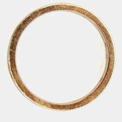 Pre Owned Cartier Love 8 Diamond 18k Yellow Gold Ring Size 52