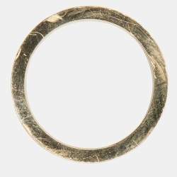 Pre Owned Cartier Love 3 Diamond 18k Rose Gold Ring Size 53