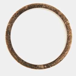 مملوكة مسبقًا Cartier C De Cartier Diamond 18k Rose Gold Wedding Band Ring Size 49