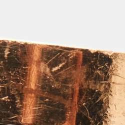 مملوكة مسبقًا Cartier C De Cartier Diamond 18k Rose Gold Wedding Band Ring Size 49