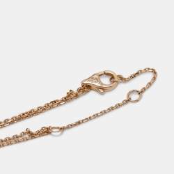 Pre Owned Cartier Trinity 18k Three Tone Gold Necklace