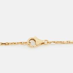 Pre Owned Cartier Love 18k Yellow Gold Necklace