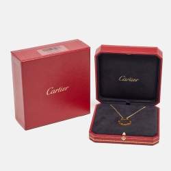 Pre Owned Cartier Love 18k Yellow Gold Necklace