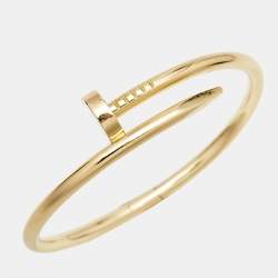 Cartier Juste Un Clou 18k Yellow Gold Bracelet 15