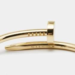 Cartier Juste Un Clou 18k Yellow Gold Bracelet 15