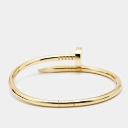 Cartier Juste Un Clou 18k Yellow Gold Bracelet 15