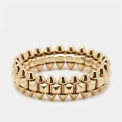 مملوكة مسبقًا Cartier Clash de Cartier 18k Rose Gold Ring Size 57