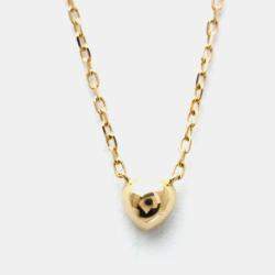 Pre Owned Cartier 18K Yellow Gold and Diamond Diamants Légers Pendant Necklace