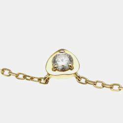 Pre Owned Cartier 18K Yellow Gold and Diamond Diamants Légers Pendant Necklace
