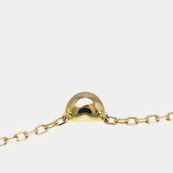 Pre Owned Cartier 18K Yellow Gold and Diamond Diamants Légers Pendant Necklace