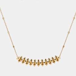 مملوكة مسبقًا Cartier Clash de Cartier 18k Rose Gold Small Model Necklace
