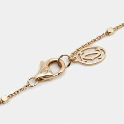 مملوكة مسبقًا Cartier Clash de Cartier 18k Rose Gold Small Model Necklace