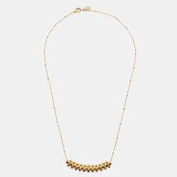مملوكة مسبقًا Cartier Clash de Cartier 18k Rose Gold Small Model Necklace