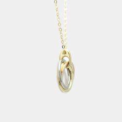 Pre Owned Cartier 18K Pink Gold White Gold Trinity Necklace