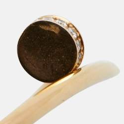 مملوكة مسبقًا Cartier Juste Un Clou Diamonds 18k Rose Gold Small Model Bracelet 16