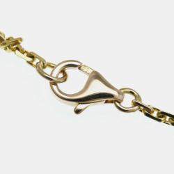 Pre Owned Cartier 18K Yellow Gold and Diamond Love Pendant Necklace