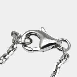 Pre Owned Cartier 18K White Gold and Diamond Love Pendant Necklace