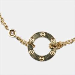 Cartier Love Diamonds 18k Yellow Gold Bracelet