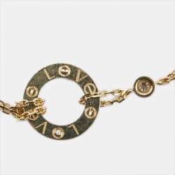 Cartier Love Diamonds 18k Yellow Gold Bracelet