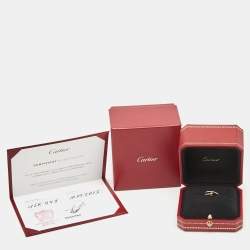 Cartier Juste Un Clou 18k Yellow Gold Small Model Ring Size 49