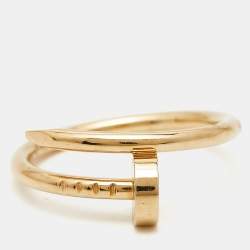 Cartier Juste Un Clou 18k Yellow Gold Small Model Ring Size 49