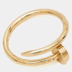Cartier Juste Un Clou 18k Yellow Gold Small Model Ring Size 49