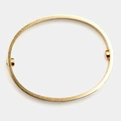 Cartier Love 18k Yellow Gold Bracelet 15