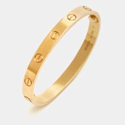Cartier Love 18k Yellow Gold Bracelet 15