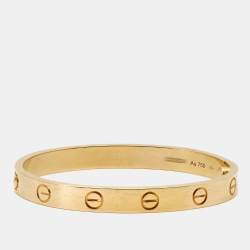 Cartier Love 18k Yellow Gold Bracelet 15