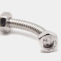 Cartier Ecrou De Cartier 18k White Gold Bracelet 15