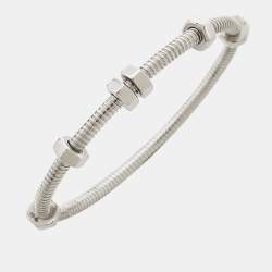 Cartier Ecrou De Cartier 18k White Gold Bracelet 15