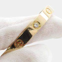 Pre Owned Cartier 18K Yellow Gold and Diamond Love Bracelet