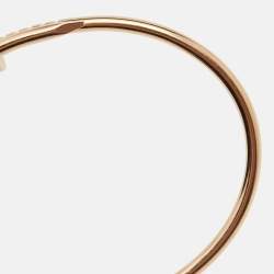 Cartier Juste Un Clou 18k Rose Gold Small Model Bracelet 15