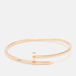Cartier Juste Un Clou 18k Rose Gold Small Model Bracelet 15