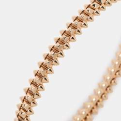 Cartier 18k Yellow Gold Clash de Cartier Bangle Bracelet Size 16