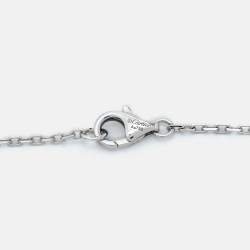 Cartier Love Diamond 18k White Gold Necklace