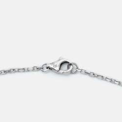Cartier Love Diamond 18k White Gold Necklace