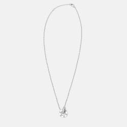 Cartier Love Diamond 18k White Gold Necklace