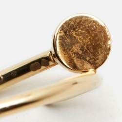 Pre Owned Cartier Juste Un Clou 18k Yellow Gold Small Model Ring Size 55