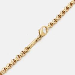 Chopard Happy Diamonds 18k Yellow Gold Pendant Necklace