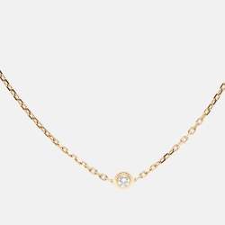 مملوكة مسبقًا Cartier d'Amour Diamond 18k Yellow Gold Small Model Bracelet