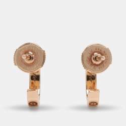 مملوكة مسبقًا Cartier Love 18k Rose Gold Earrings