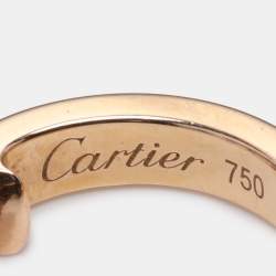 مملوكة مسبقًا Cartier Love 18k Rose Gold Earrings