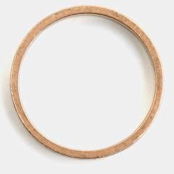 مملوكة مسبقًا Cartier Love 18k Rose Gold Small Model Wedding Band Ring Size 53