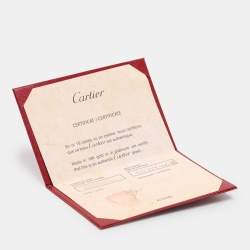 Cartier 18K Yellow, Rose, White Gold and Diamond Vendôme Louis Cartier Solitaire Ring EU 52