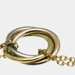 Pre Owned Cartier 18K Yellow Gold, Rose Gold, White Gold Trinity Bracelet
