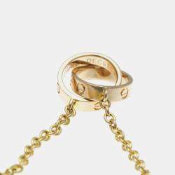 Pre Owned Cartier 18K Rose Gold Love Pendant Necklace